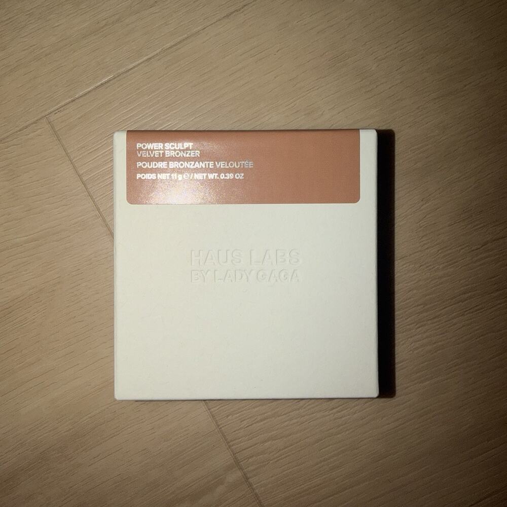 Haus Labs Power Sculpt Velvet Bronzer Light Level 1 0.39 oz Lady Gaga NEW